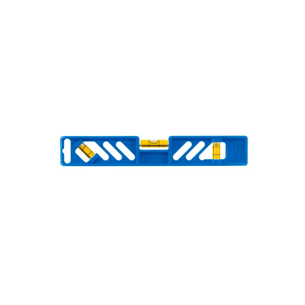 Empire 225mm Polycast Torpedo Level with yellow frame and three vials