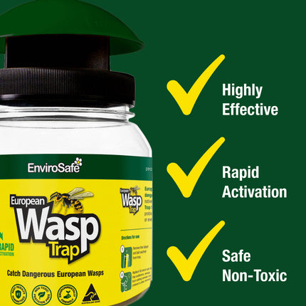 Envirosafe European Wasp Trap with Bait Sachet (Single) (2)
