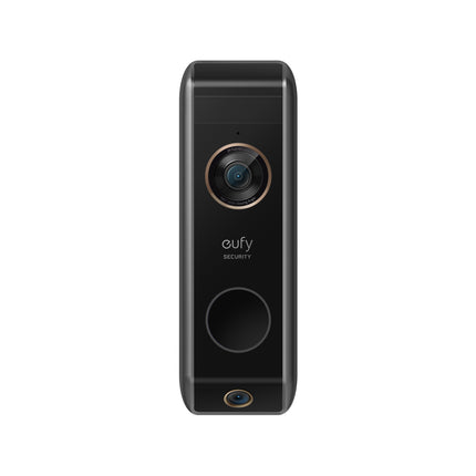 Eufy Dual Camera Video Doorbell 2K Add-On in black with dual cameras