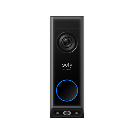 Eufy E340 Dual Camera Video Doorbell in black