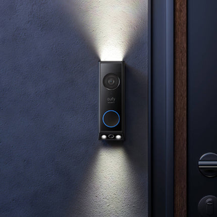 Eufy E340 Dual Camera Video Doorbell in black (2)