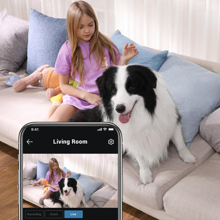 Eufy Indoor Cam Mini 2K Pan & Tilt white indoor security camera (2)