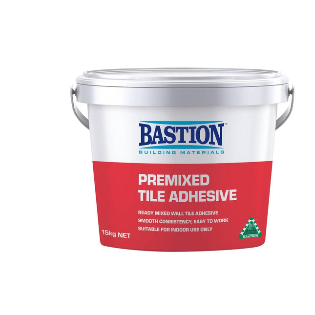 Packshot of Bastion Premixed Tile Adhesive 15kg