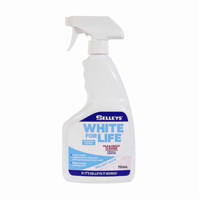 Selleys White For Life Tile & Grout Cleaner - 750mL
