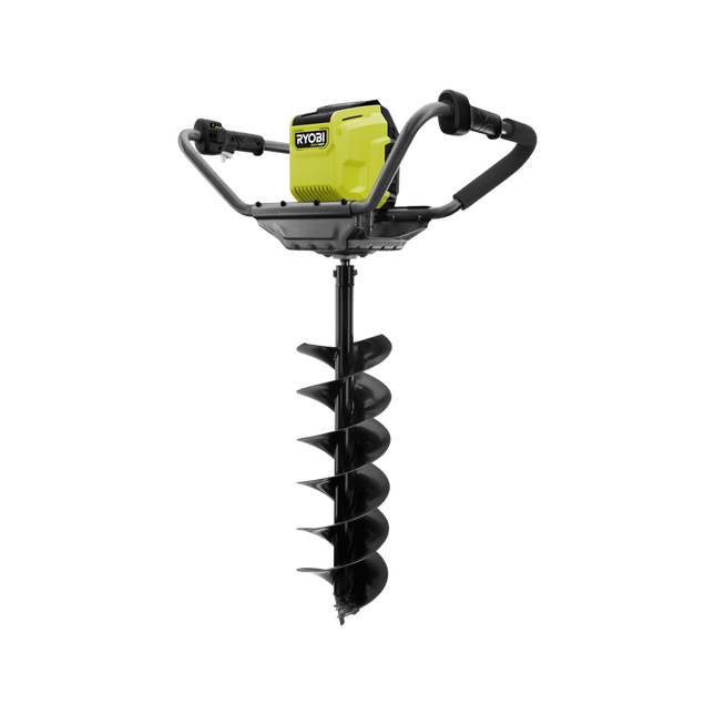 Packshot of Ryobi 36V HP Brushless Post Hole Digger 200mm Tool Only - for Fence Installation