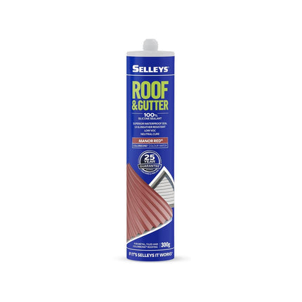 Selleys Roof & Gutter Silicone Sealant UV & Weather Resistant 310g