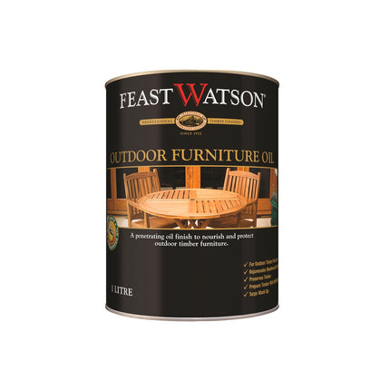 Feast Watson Outdoor Furniture Oil Clear 1L can