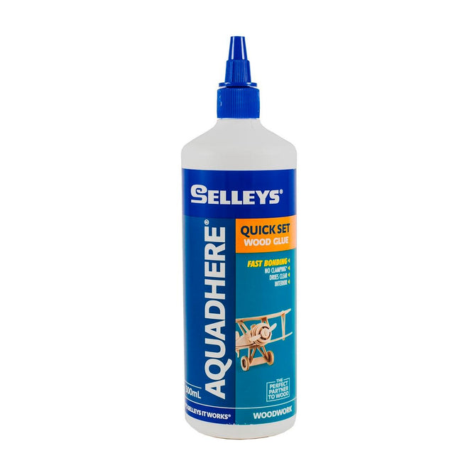 Selleys Aquadhere Quick Set Wood Interior Glue x 500ml