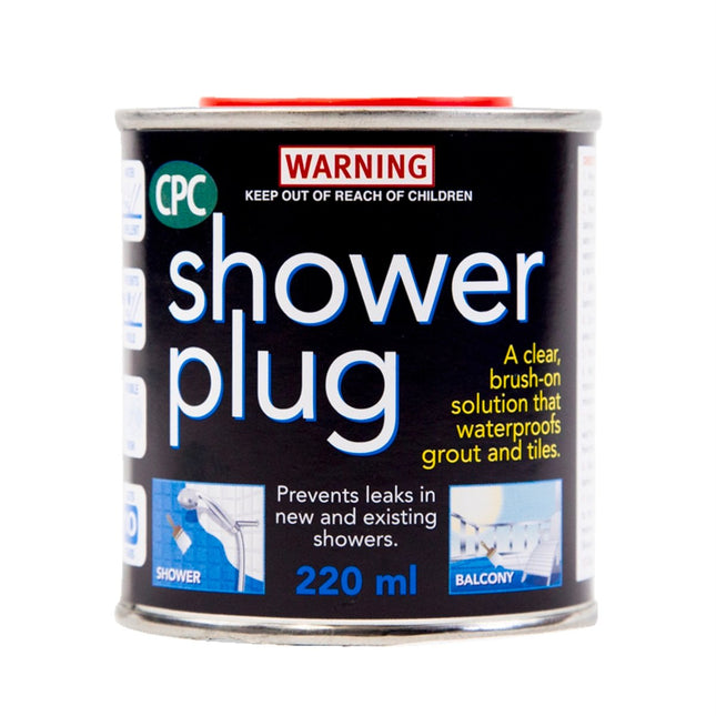 Packshot of CPC Shower Plug Waterproofing Sealant 220ml