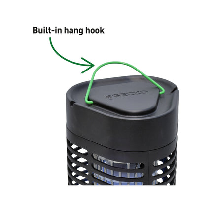Gecko 13W Weatherproof Lantern Bug Zapper (Black) (4)