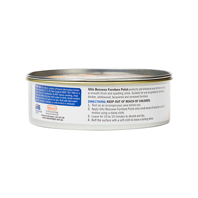 Glitz Beeswax Polish for Timber and Furniture Shine 200g (2)