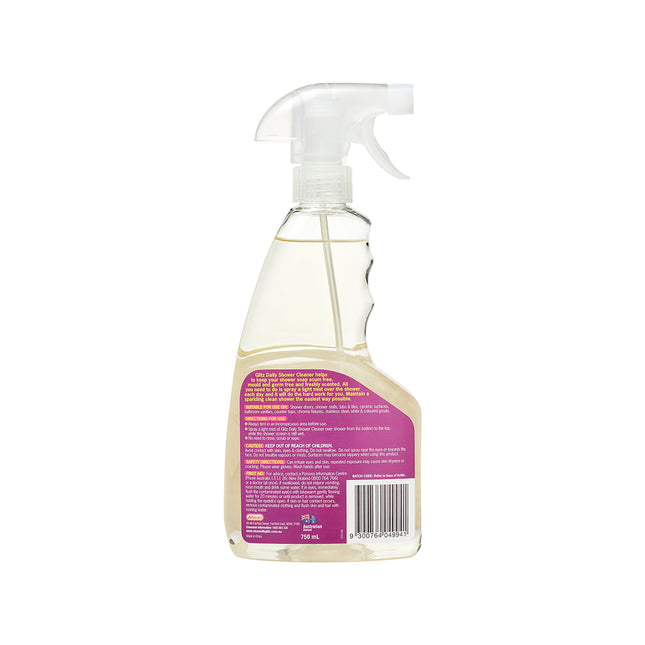 Glitz Daily Shower Cleaner Prevents Soap Scum Build Up 750ml (2)