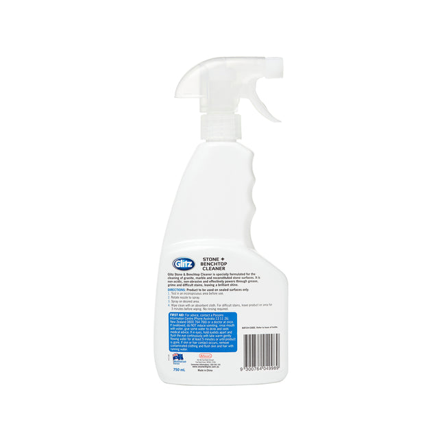 Glitz Stone and Benchtop Cleaner Kitchen Safe Shine 750ml (2)