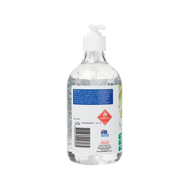 Glitz Waterless Hand Sanitiser Quick Dry Antibacterial 500ml (2)