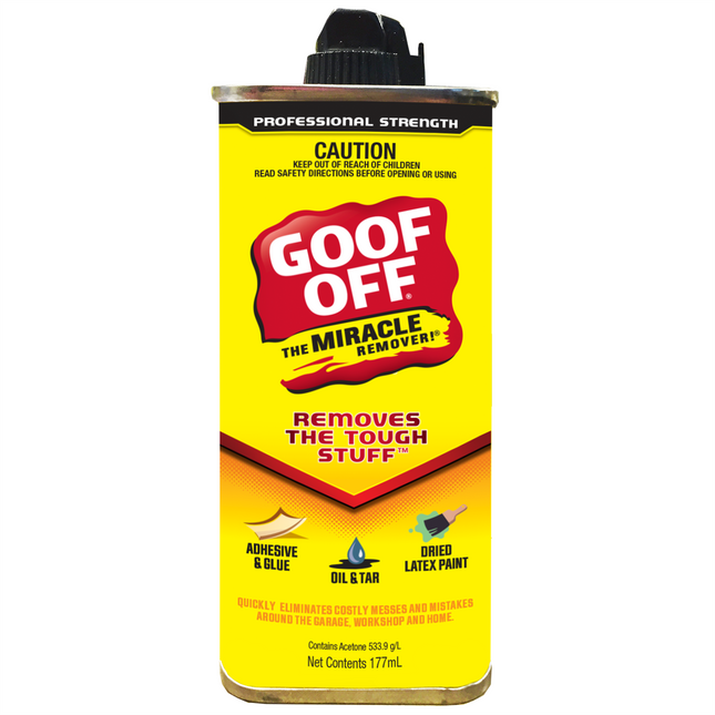 Goof Off Professional Strength Adhesive Remover 177ml can