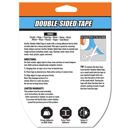 Gorilla Double Sided Tape Mount and Bond Instantly 7.3m (4)