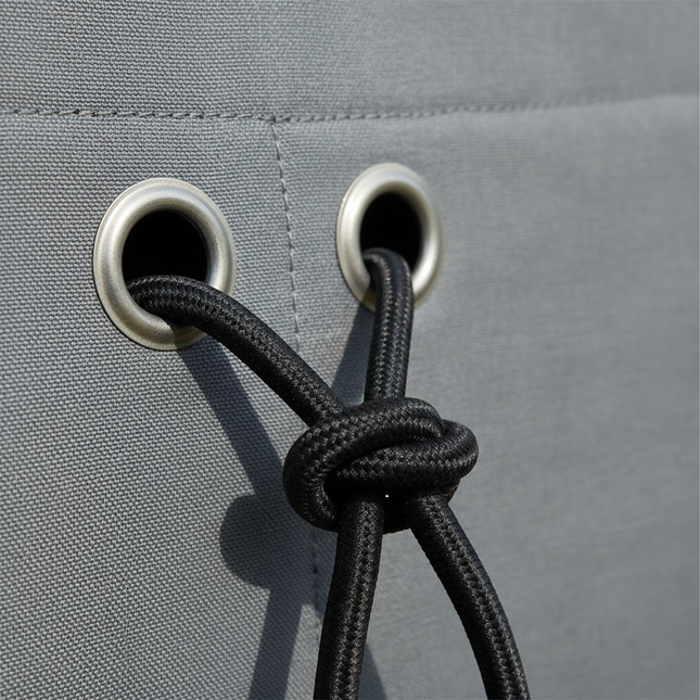 Grunt 6mm x 20m black braided shock cord roll (2)