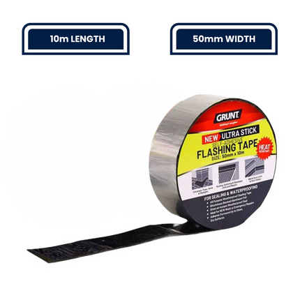Grunt Flashing Tape for Roofs and Gutters 50mm x 10m (4)