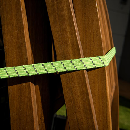 Grunt 1m Reflecta Flat Bungee Strap with reflective stripe (3)