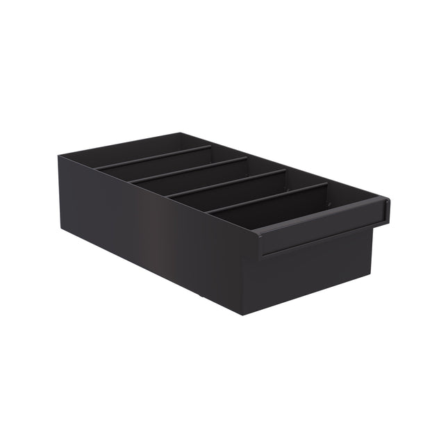 Handy Storage Medium Grey Spare Parts Tray with removable dividers