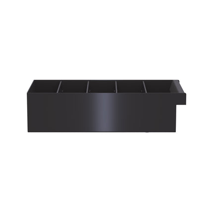 Handy Storage Medium Grey Spare Parts Tray with removable dividers (4)
