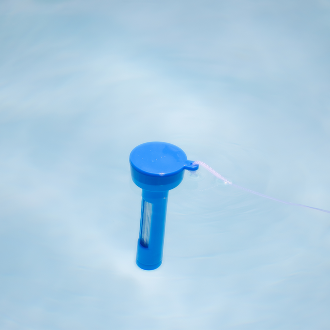 Hy-Clor Floating Pool Thermometer [Blue] (2)