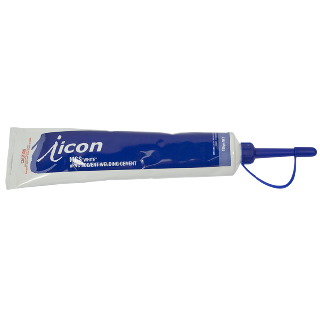 Icon Plastics PVC Solvent Welding Cement 180g white