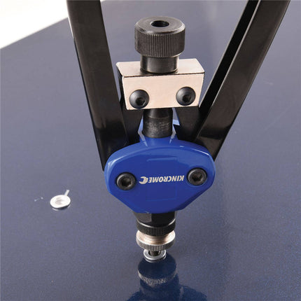 Kincrome K4900 68 piece twin handle nut riveter kit with mandrels and rivet nuts in blow mould case (2)