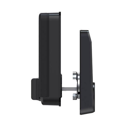 Lockly Visage Zeno Series matte black facial recognition smart deadbolt with touchscreen keypad and fingerprint sensor (4)