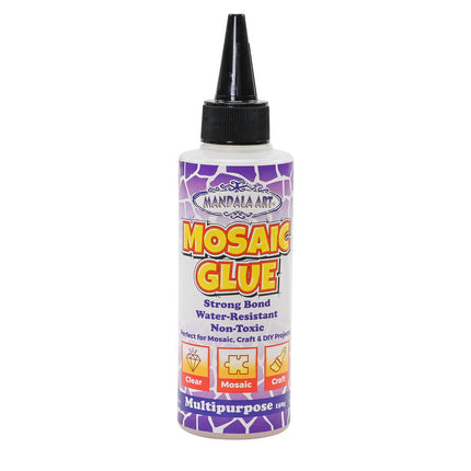 Mandala Art Clear Acrylic Craft Mosaic Glue 150ml squeeze bottle