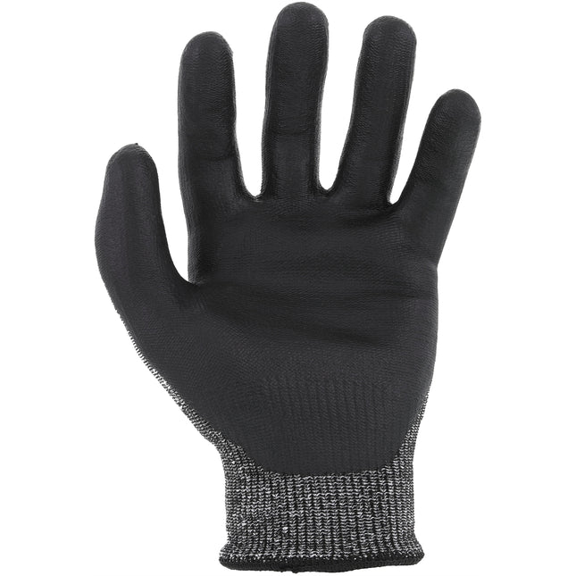 Mechanix Wear SpeedKnit CR5 black and grey cut-resistant nitrile coated work gloves, size Medium (2)