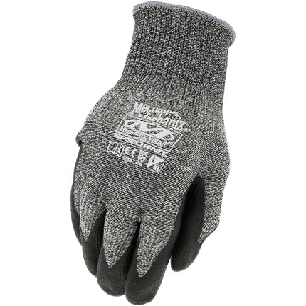 Mechanix Wear SpeedKnit CR5 cut resistant work gloves in black and grey, size Small