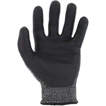 Mechanix Wear SpeedKnit CR5 cut resistant work gloves in black and grey, size Small (2)