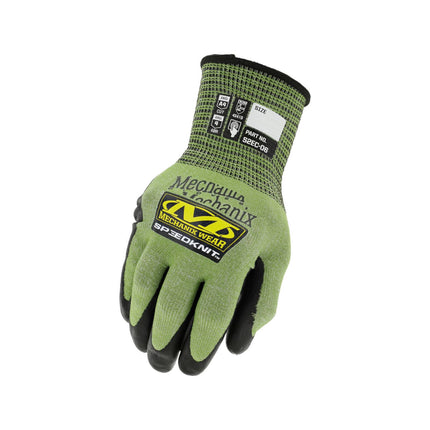 Mechanix Wear SpeedKnit S2EC06 cut resistant work gloves in size Medium