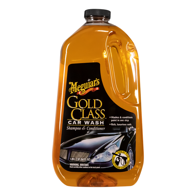 Meguiar's Gold Class Car Wash Shampoo & Conditioner 1.89L bottle