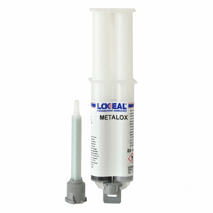 Loxeal Metalox Metal Repair Epoxy Kit 10 x 25ml Bi-Syringes