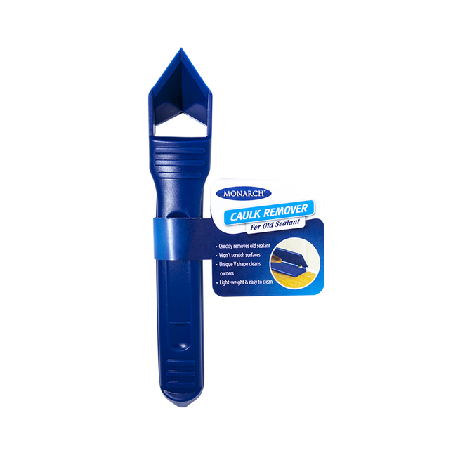 Monarch Caulk & Sealant Remover blue plastic V-shaped scraper tool