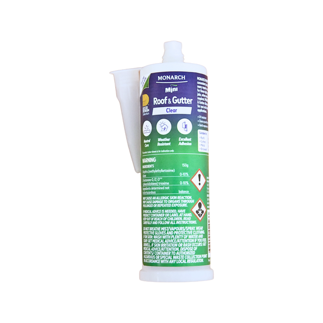 Monarch Mini Roof & Gutter Clear Silicone (2)