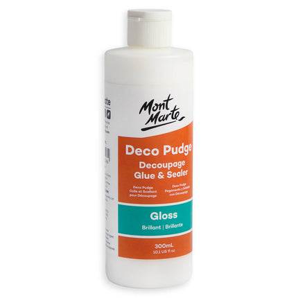 Mont Marte Deco Pudge Decoupage Glue & Sealer 300ml (Gloss) (2)