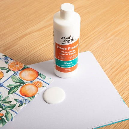 Mont Marte Deco Pudge Decoupage Glue & Sealer 300ml (Gloss) (3)