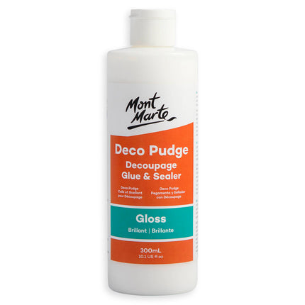 Mont Marte Deco Pudge Decoupage Glue and Sealer Gloss 300ml bottle
