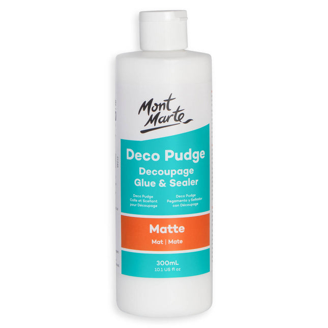 Mont Marte Deco Pudge Decoupage Glue and Sealer Matte 300ml bottle