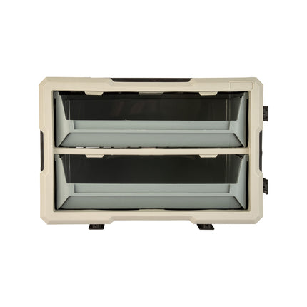 Montgomery grey interlocking 2 tray organiser (2)