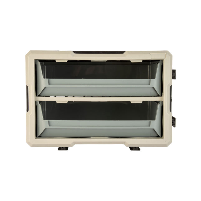 Montgomery grey interlocking 2 tray organiser (2)