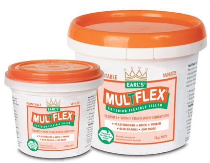 Earl’s MulTflex® Exterior Flexible Filler Timber & Masonry, Paintable, Non-Shrink, No VOCs