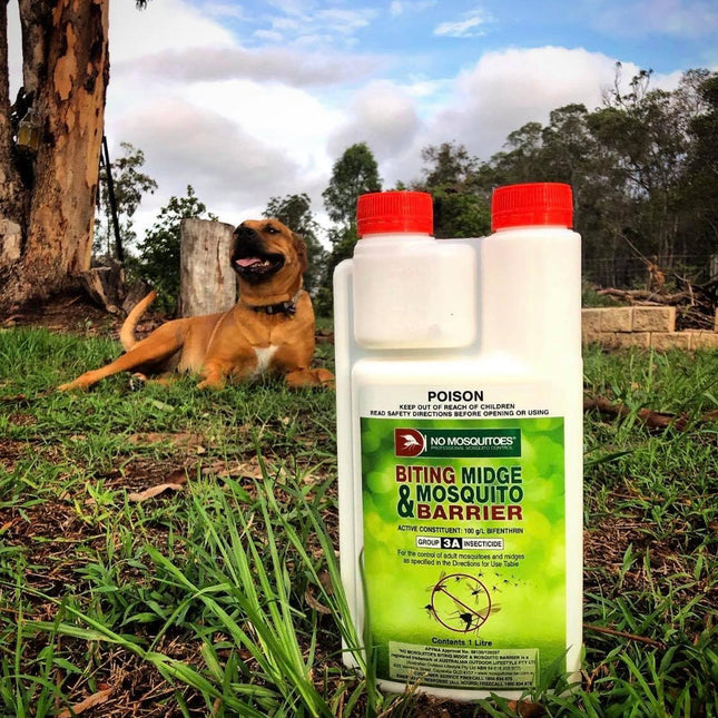 No Mosquitoes Biting Midge & Mosquito Barrier Spray 1L (Concentrate) (2)