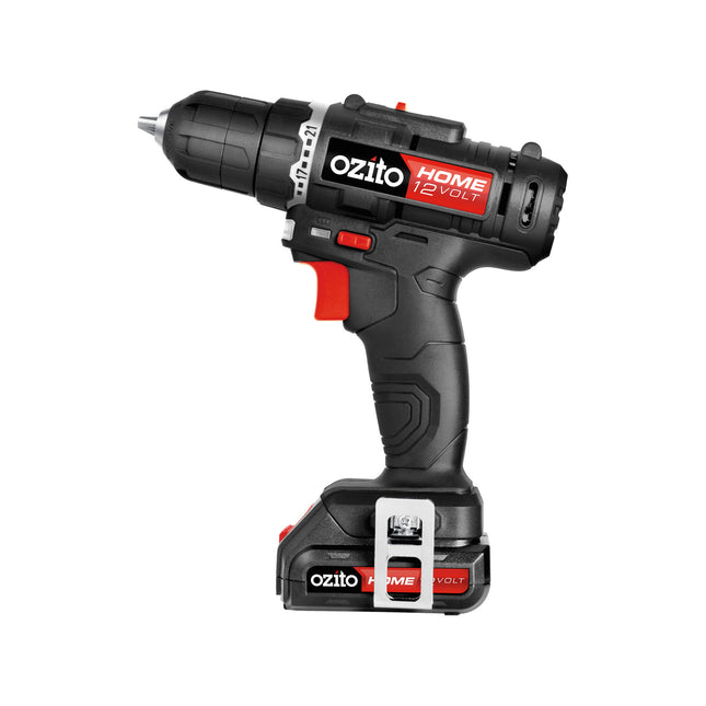 Ozito Home 12V Cordless Drill Driver Kit (2)