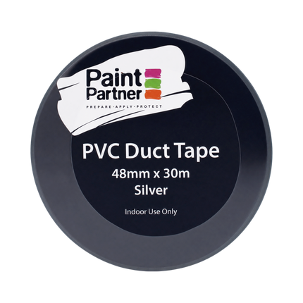 Paint Partner Silver PVC Duct Tape For General Repairs 48mm x 30m (4)