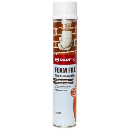 Parfix Foam Fill Triple Expanding Filler 750g aerosol can