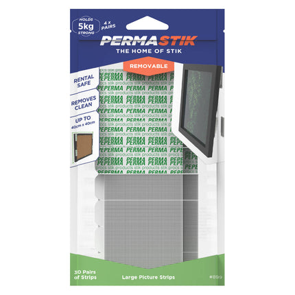Permastik Large Picture Strips 30 Pairs pack